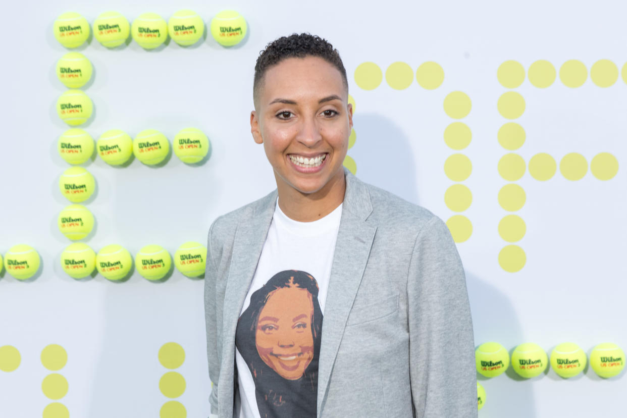 WNBA player Layshia Clarendon is Sports Illustrated's newest daily cover star. (Photo: Greg Doherty/Patrick McMullan via Getty Images)