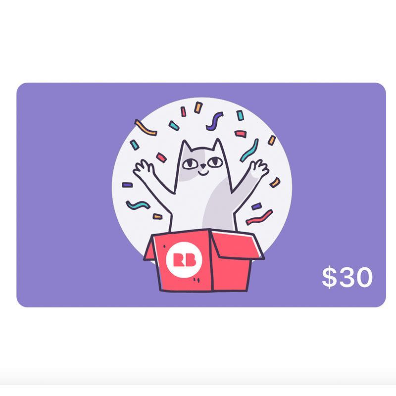 4) Redbubble Gift Card