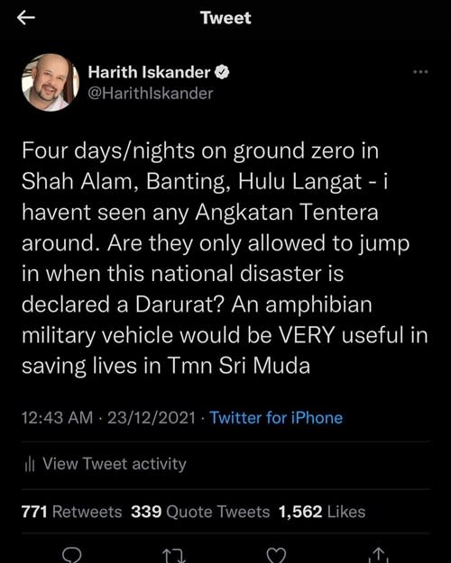 The tweet that angered many Malaysians