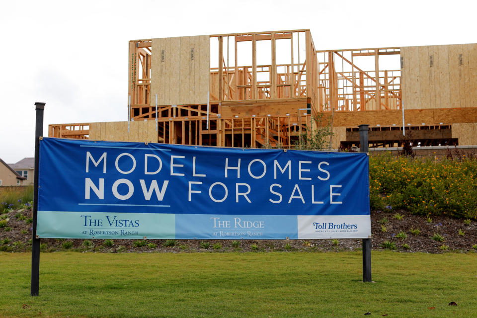 A view of the Toll Brothers residential development in Carlsbad, California, USA on May 21, 2018.Reuters/Mike Blake