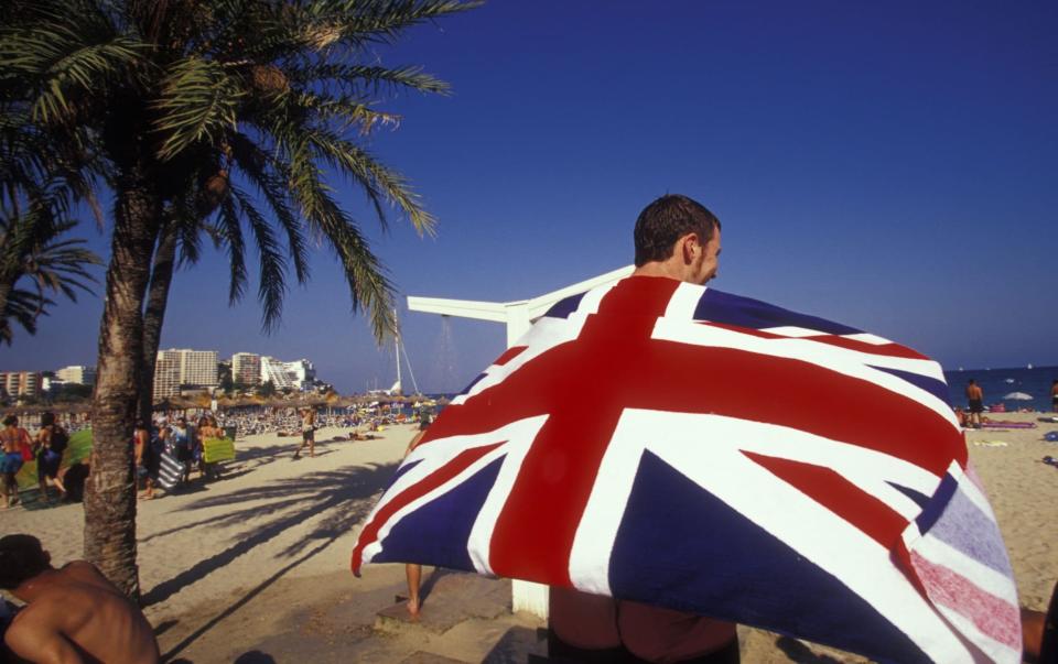 Some British tourists pretend to be people of a completely different nationality when they meet their fellow countrymen abroad