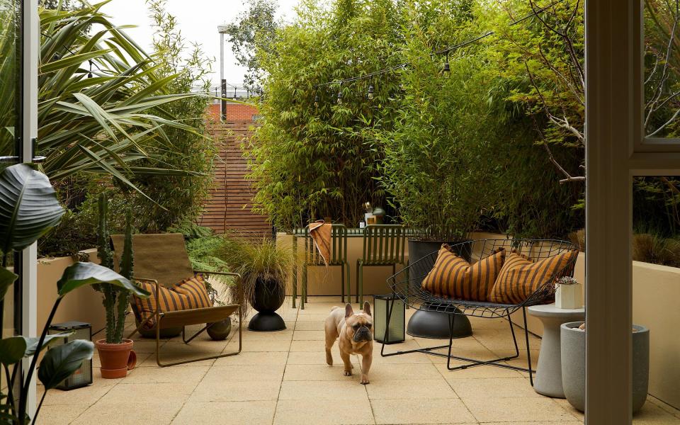 For Paul Firmin, who co-founded the lifestyle brand Earl of East, the main priority in his garden is seating