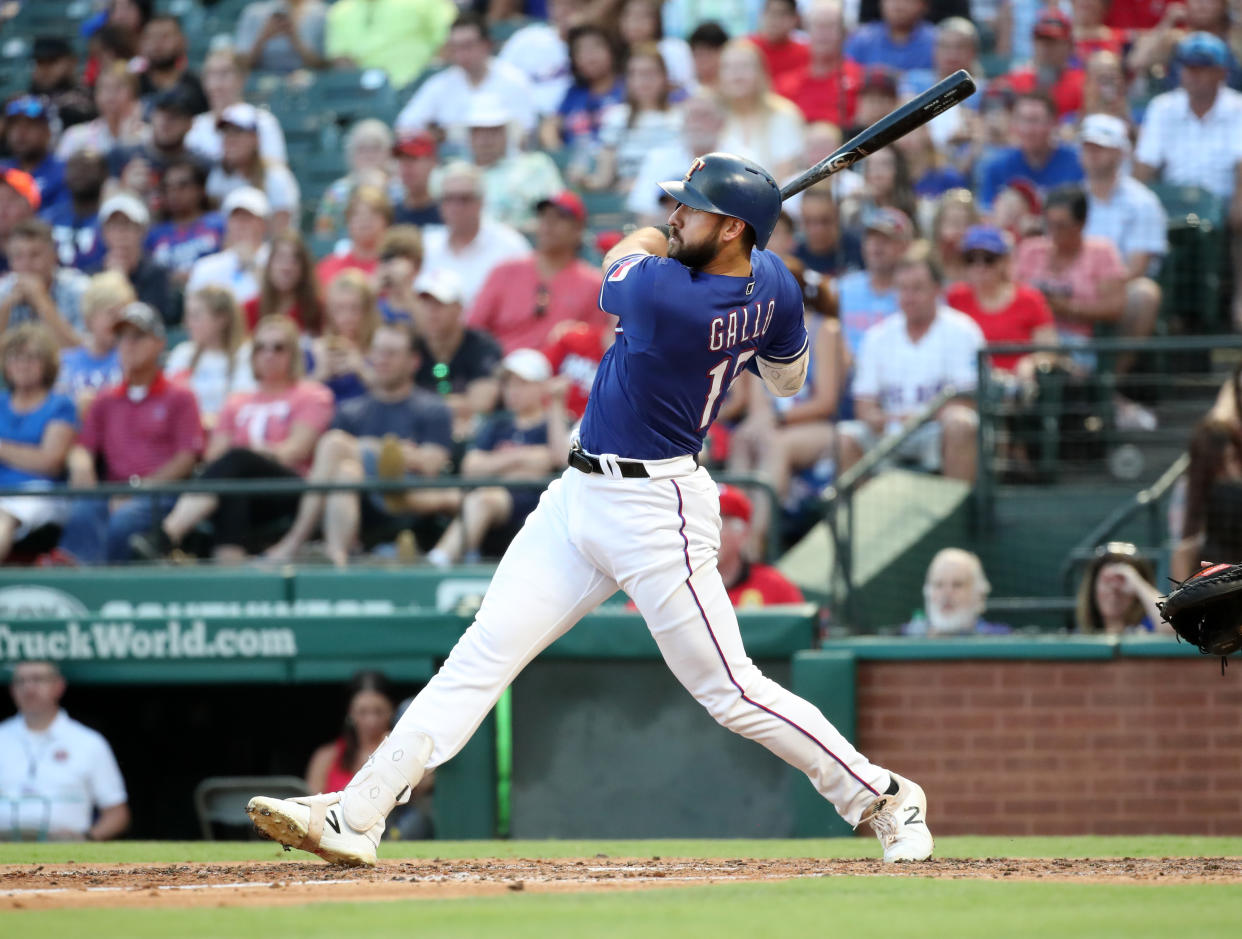 Texas Rangers designated hitter Joey Gallo