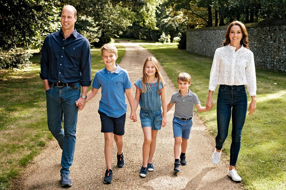 Christmas card 2022 for Kate Middleton and Prince William