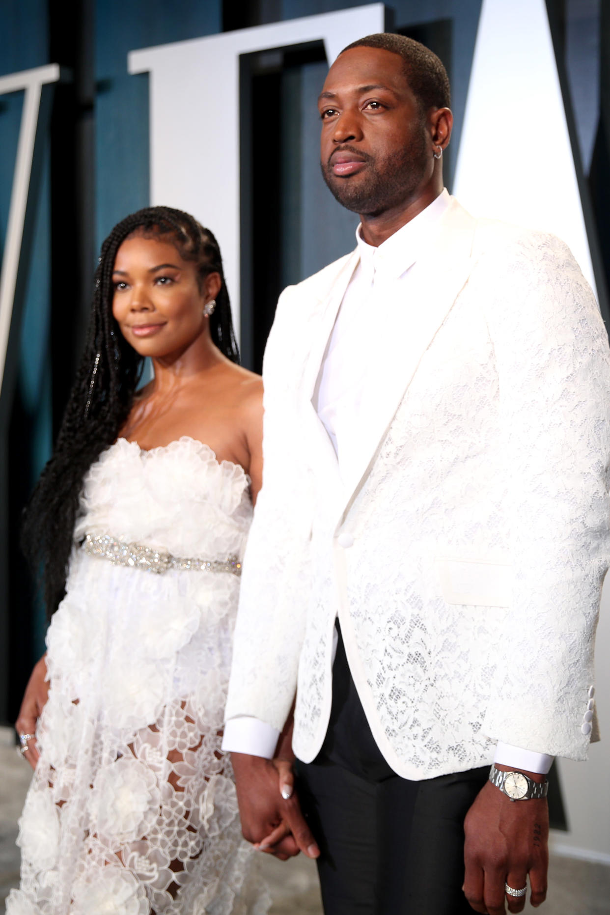 In his upcoming ESPN documentary, Dwyane Wade reportedly opens up about telling then-girlfriend Gabrielle Union that he fathered a child with another women while the couple was broken up. (Photo: Rich Fury/VF20/Getty Images for Vanity Fair)