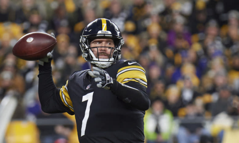 Pittsburgh Steelers quarterback Ben Roethlisberger.