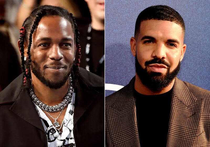 Kendrick Lamar and Drake