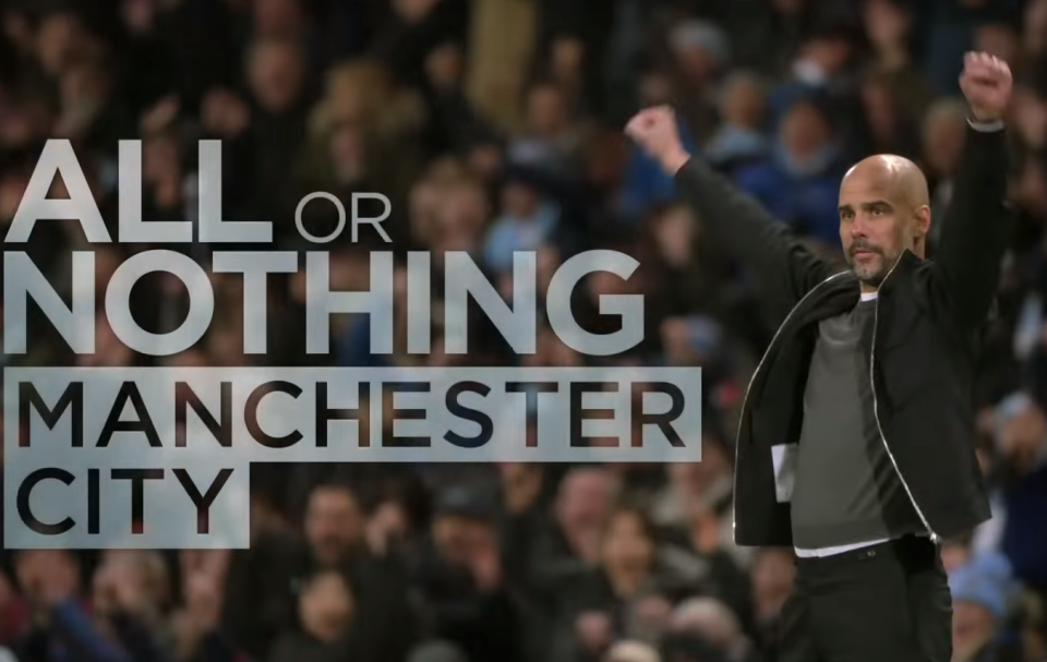 First look behind Manchester City's title-winning season as Amazon reveals release date for 'All or Nothing' series