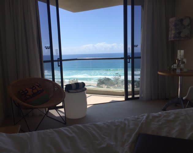 The QT hotel is so close to Broad Beach. Photo: Jennifer Fletcher