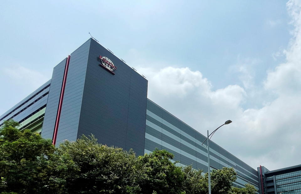 Taiwan Semiconductor Manufacturing Company (TSMC) Fab 15B, one of the company's four giga semiconductor fabrication plants, is pictured in Taichung, Taiwan September 2, 2021.    REUTERS/Yimou Lee     T