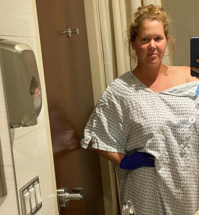 Amy Schumer post endo surgery