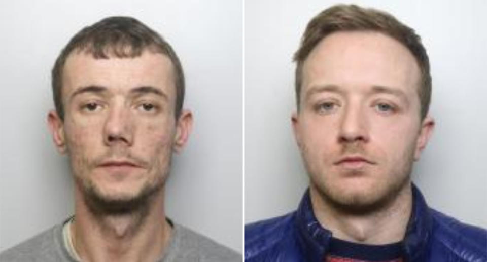 Liam Bellwood and Shane Henriques. (West Yorkshire Police)