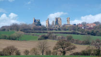 <p>Sheriff Hutton Castle in North Yorkshire. (Photo: Caters News) </p>