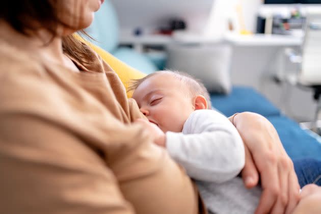 A new study suggests breastfeeding may pass along COVID-19 antibodies to babies.  (Photo: Westend61 via Getty Images)