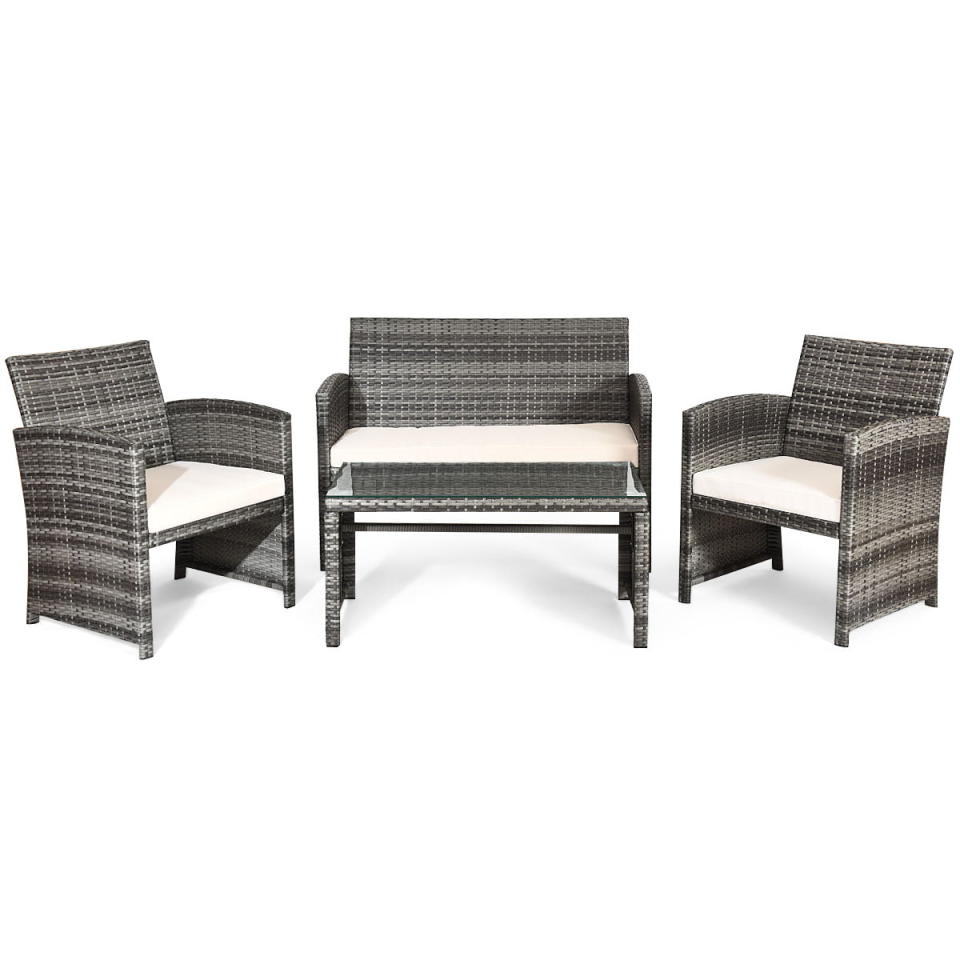 <p><a href="https://go.redirectingat.com?id=74968X1596630&url=https%3A%2F%2Fwww.walmart.com%2Fip%2FCostway-4PCS-Patio-Rattan-Furniture-Set-Conversation-Glass-Table-Top-Cushioned-Sofa-White%2F506532925&sref=https%3A%2F%2Fwww.menshealth.com%2Ftechnology-gear%2Fg44160688%2Fbest-walmart-deals-sales-june-2023%2F" rel="nofollow noopener" target="_blank" data-ylk="slk:Shop Now;elm:context_link;itc:0;sec:content-canvas" class="link ">Shop Now</a></p><p>Four-Piece Patio Furniture Set</p><p>$219.99</p><p>walmart.com</p>