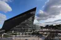 <p>An exterior view of U.S. Bank Stadium, the new home of the Minnesota Vikings. (Photo via the Minnesota Vikings) </p>