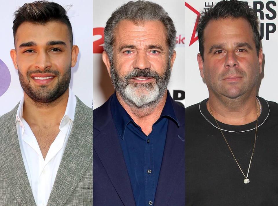 Sam Asghari, Mel Gibson, Randall Emmett