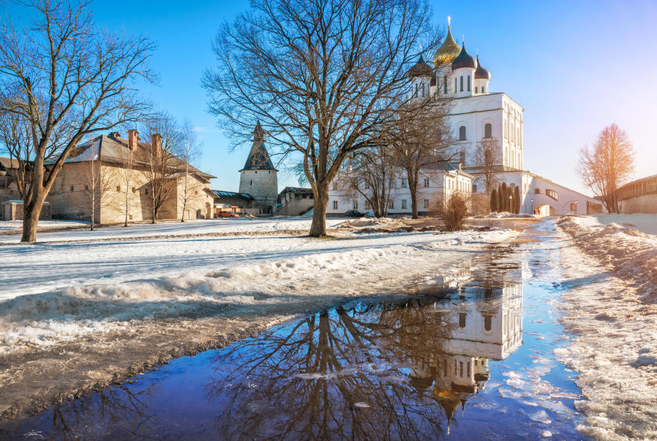 Iglesias de la escuela de arquitectura de Pskov (Rusia)