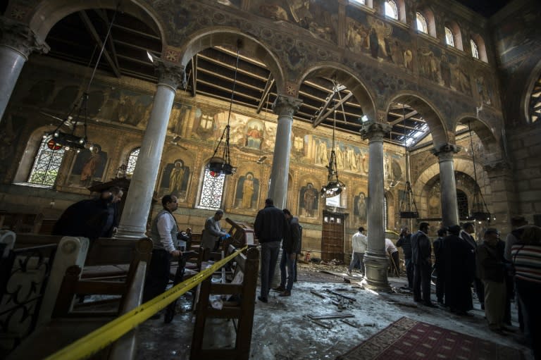 The pope will visit the Coptic church of Saint Peter and Saint Paul, which was hit by a bomb attack in December that killed 29 people