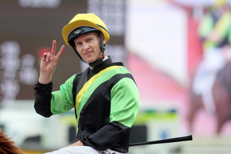  Zac Purton is clear at the top of the Jockeys' Championship on 122 winners