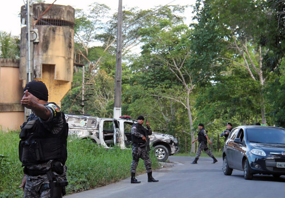 Brazilian prison riot leaves dozens dead