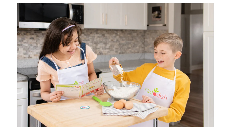 Back to school gifts for kids: Raddish Baking Club membership.