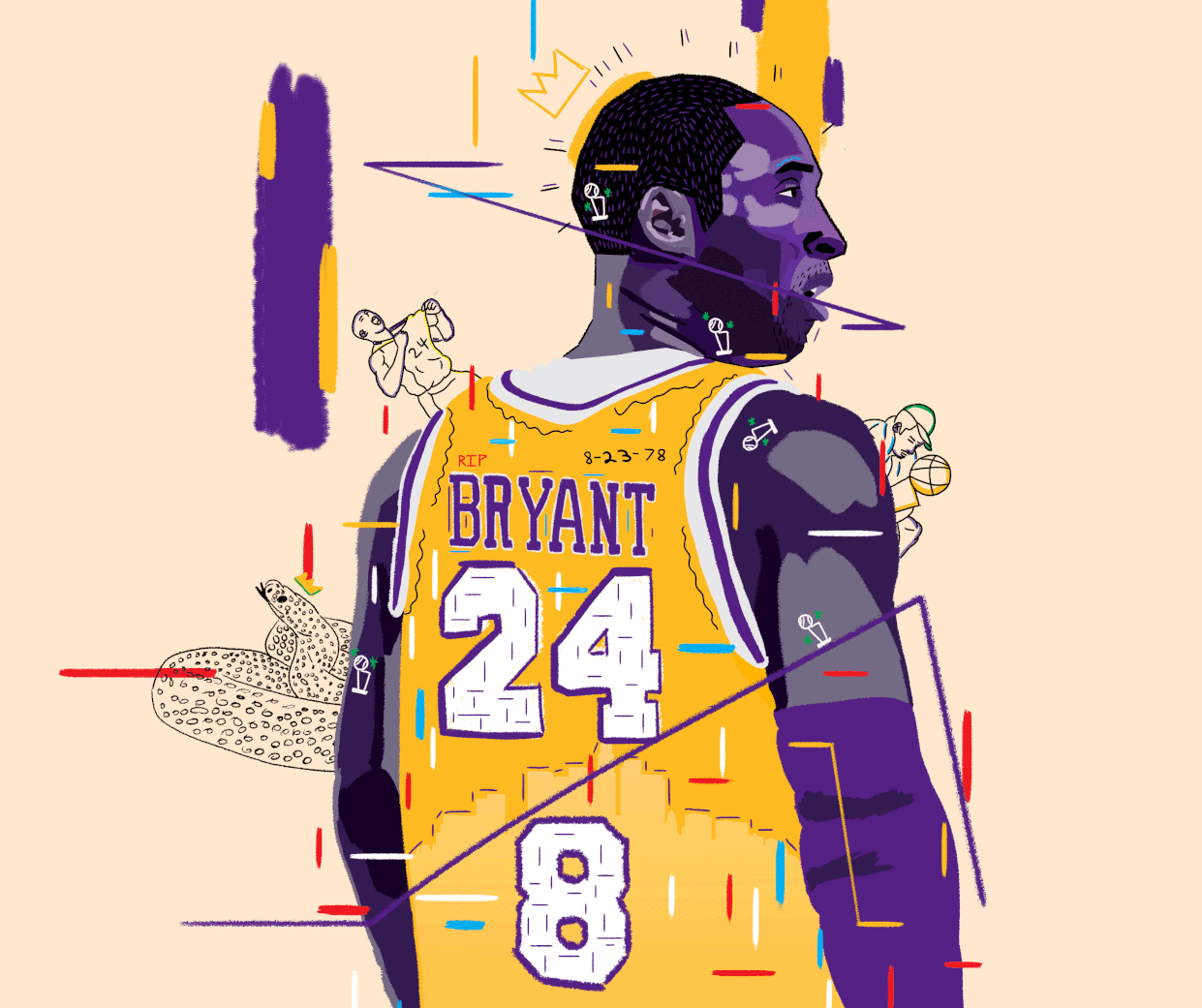 Today would have been Kobe Bryant's 42nd birthday. He gave Los Angeles memories and a mamba legacy.