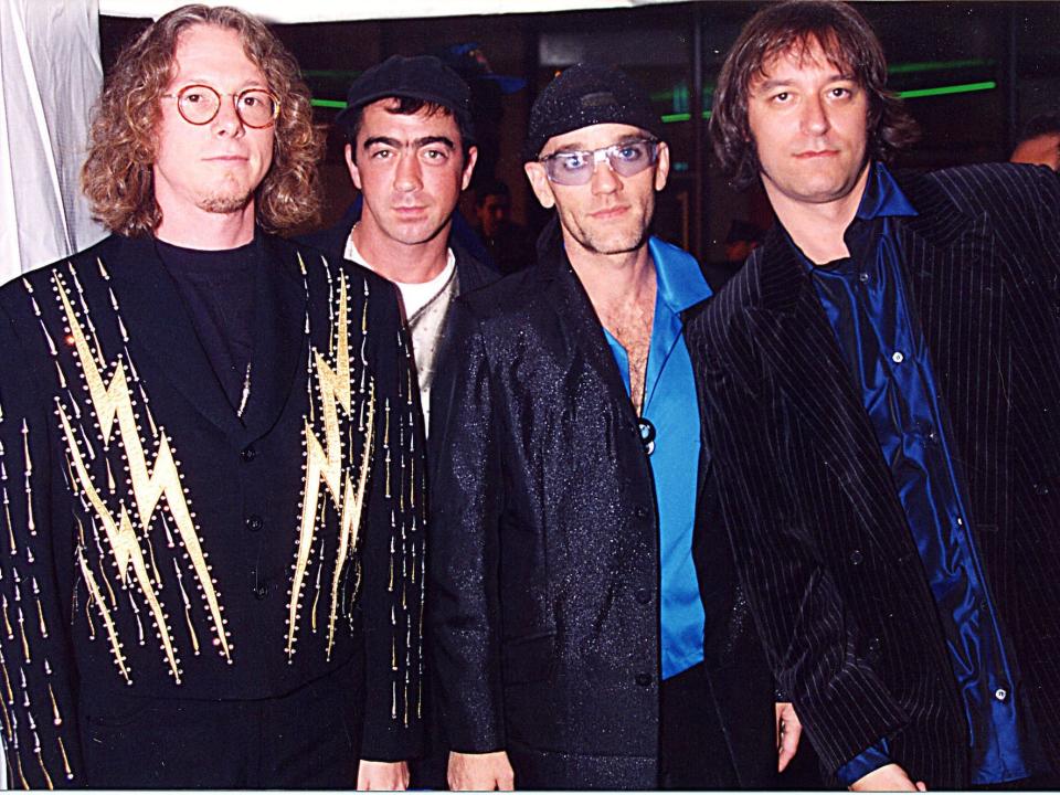 R.E.M. at the MTV Video Music Awards '95.