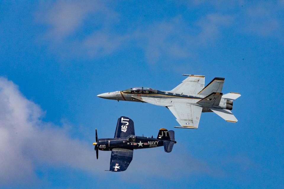 The 2023 Orlando Air Show at Orlando Sanford International Airport.