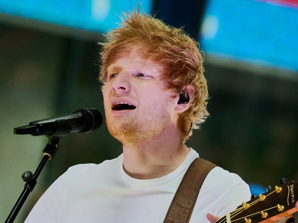 Ed Sheeran bei einem Auftritt in New York. (Bild: Paul Froggatt/Shutterstock.com)