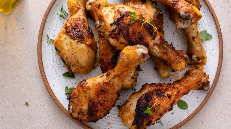 roasted chicken drumsticks