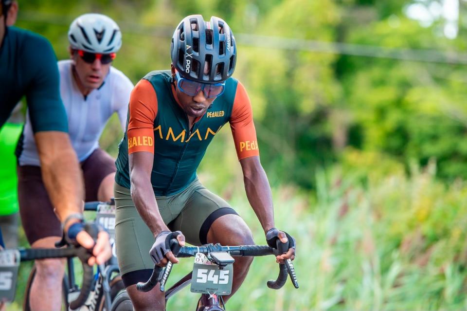Suleiman Kangangi rode for Team Amani (AP)