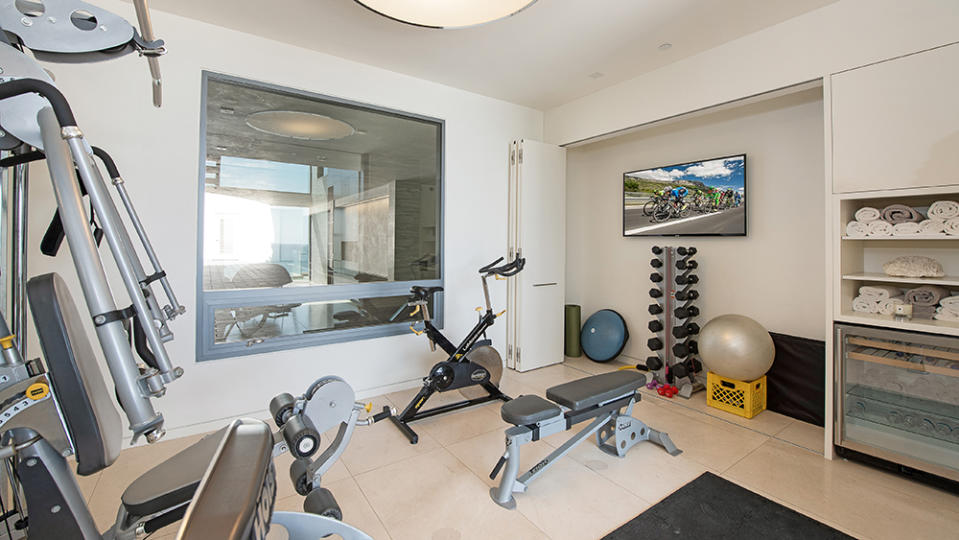 The gym. - Credit: Photo: Courtesy of Leigh Ann Rowe and Toby Ponnay/Sotheby’s International Realty