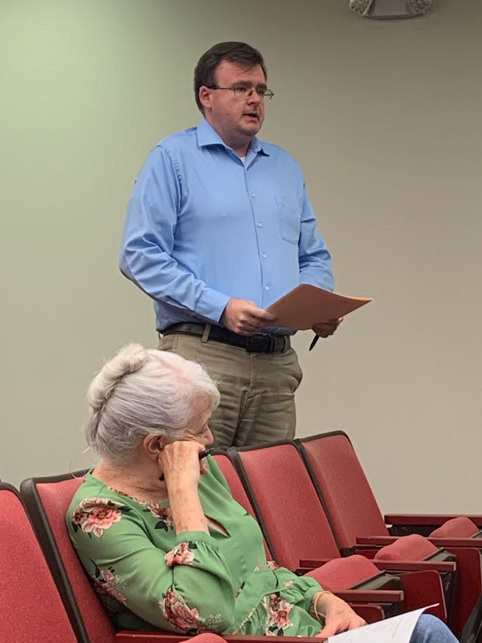 "The people of Madison County, that were on these boards, have been shut out of this," Marshall Town Administrator and economic development board member Forrest Gilliam said of the 2030 County Comprehensive Plan draft process.