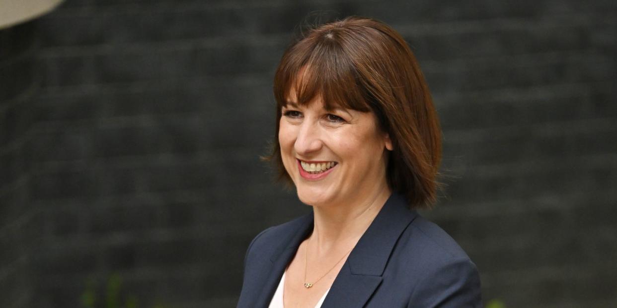 london, england july 5 rachel reeves enters 10 downing street following labours landslide election victory on july 5, 2024 in london, england the labour party won a landslide victory in the 2024 general election, ending 14 years of conservative government photo by leon nealgetty images