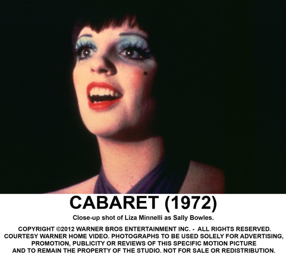 Liza Minnelli as Sally Bowles in “Cabaret.”