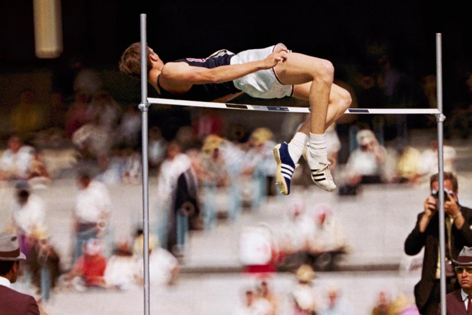 Obit Fosbury Athletics (Copyright 2020 The Associated Press. All rights reserved.)