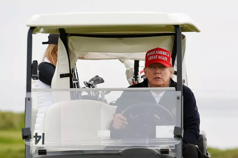 Donald Trump took ownership of the hotel and golf course in 2014