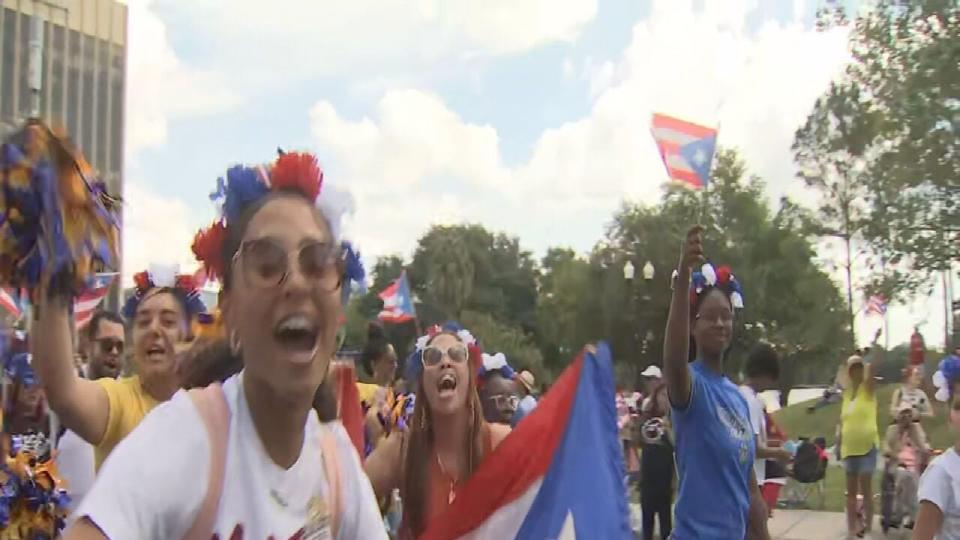 One of the biggest celebrations of Puerto Rican pride happened on Saturday in downtown Orlando.