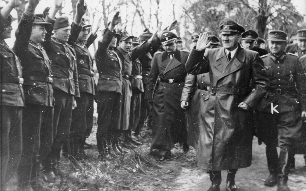 Hitler in Berlin, March 1945