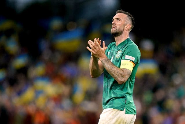 Republic of Ireland defender Shane Duffy is suspended for the game in Lodz