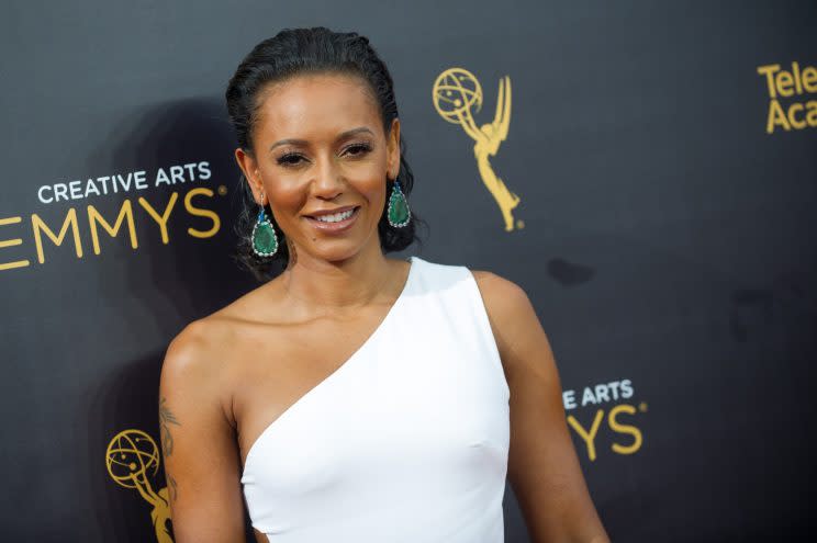 Mel B at the 2016 Creative Arts Emmy Awards. (Photo: Getty Images)