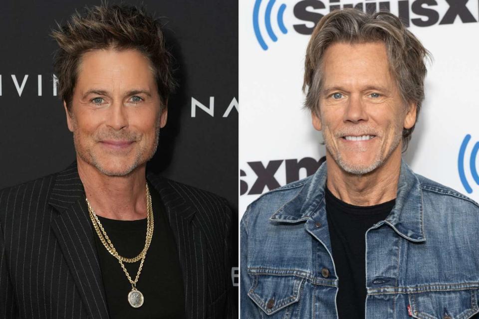 <p>Gonzalo Marroquin/Getty, Noam Galai/Getty</p> Rob Lowe, Kevin Bacon