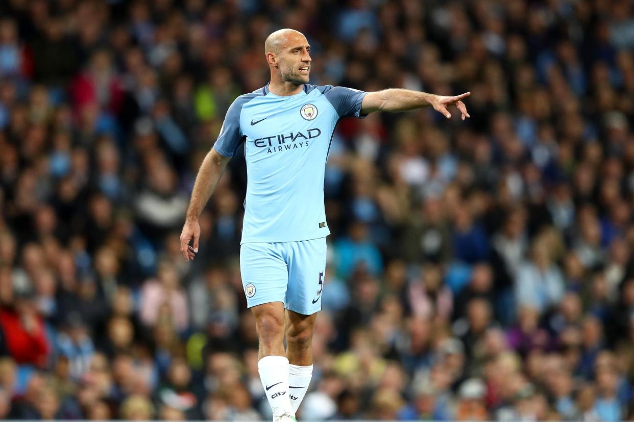 New man in town | Pablo Zabaleta: Getty Images