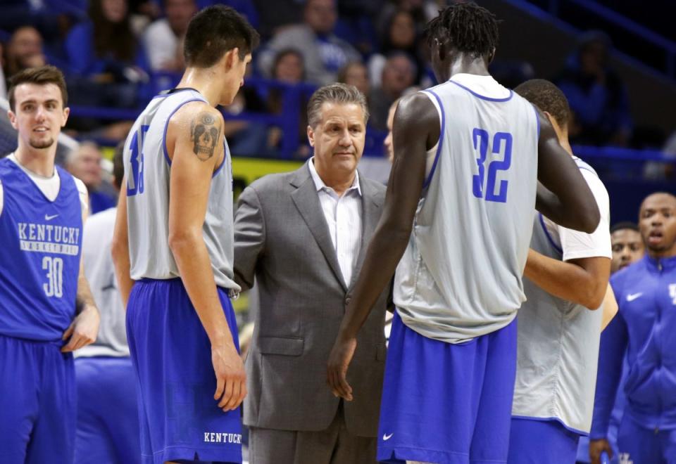 Most of Kentucky's 22 NBA players came through Lexington during John Calipari's tenure. (AP)