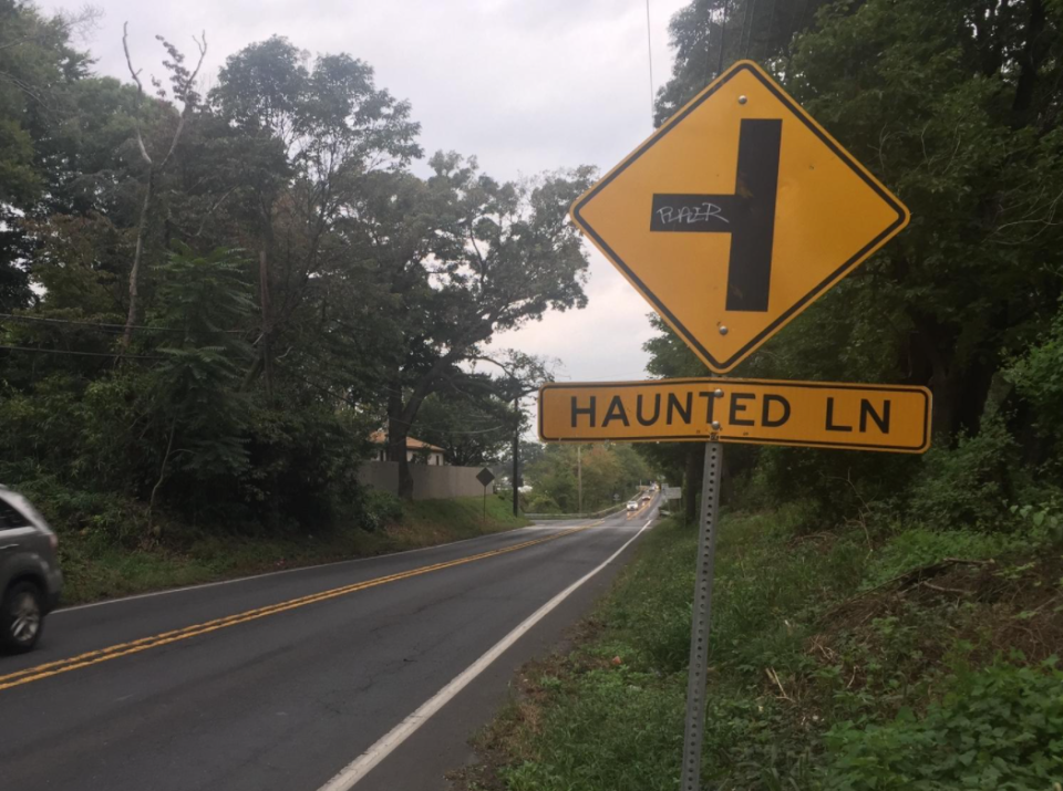 Haunted Lane in Bensalem