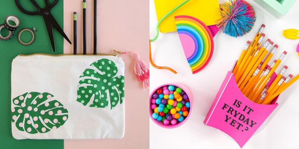 35 Back-To-School DIYs to Start the Year on a Creative Note