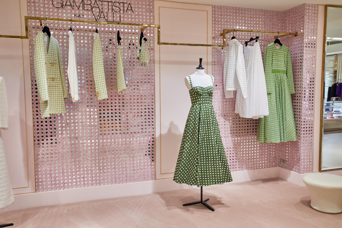 Giambattista Valli Takes Harrods, With a New Pop-up and Dinner on the  Terrace