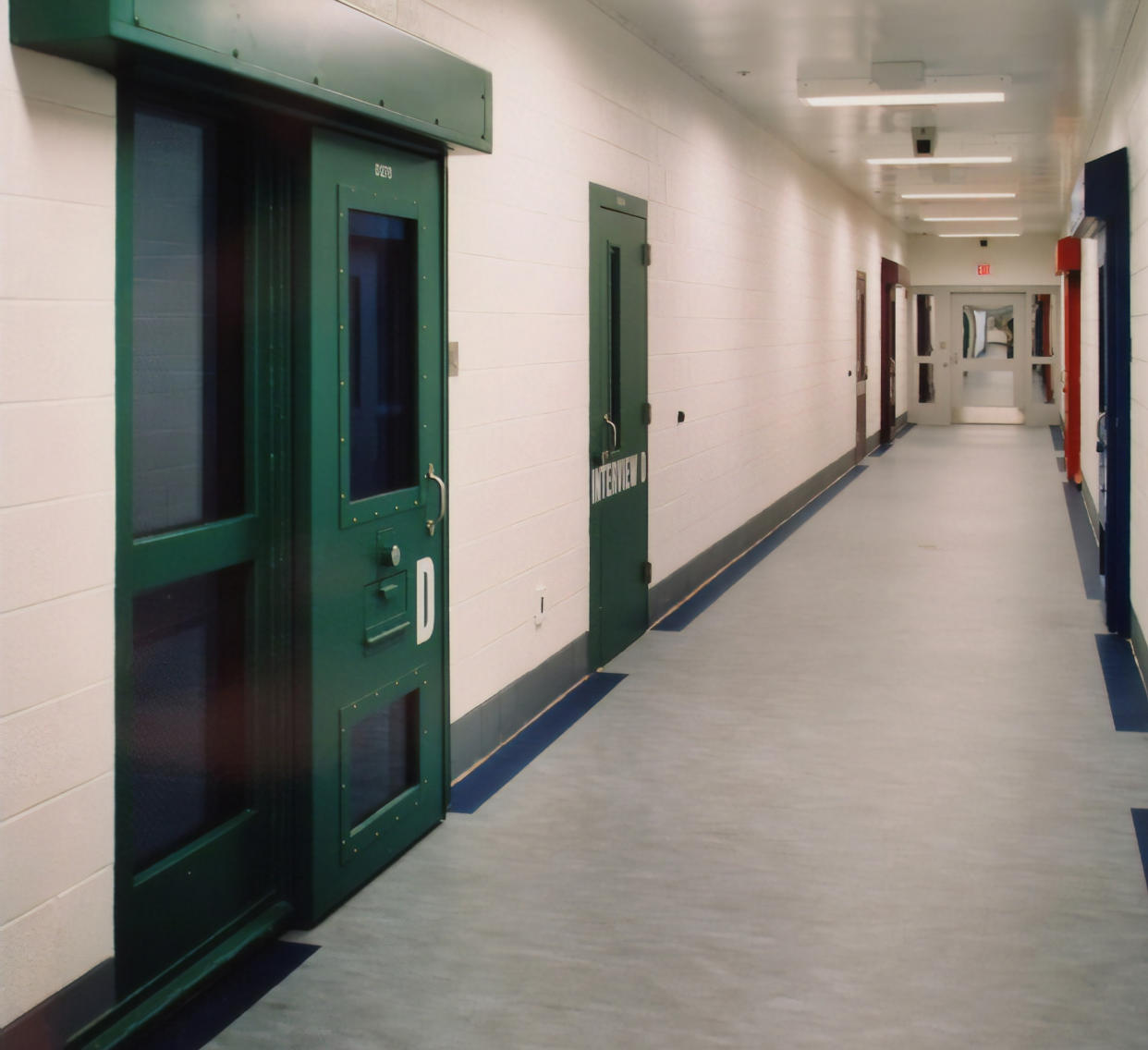 This image provided by the Shenandoah Valley Juvenile Center shows part of the interior of the building in Staunton, Va. (Shenandoah Valley Juvenile Center via AP)