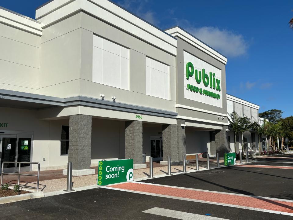 The Publix at Aberdeen Square, near the corner of Military Trail and Le Chalet Boulevard, opens Thursday, Feb. 8.